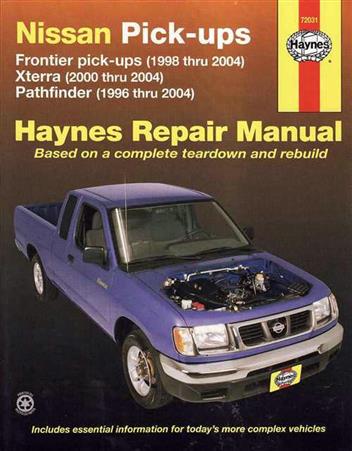 Nissan Pick-Ups 1998 - 2004 Workshop Manual 9781563926105 HA7203 (image for) Nissan Pick-Ups 1998 - 2004 Workshop Manual 9781563926105 HA7203